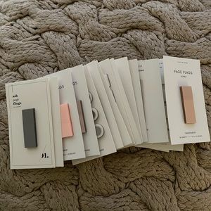 Cloth and paper plus extra Page Flags and matchsticks